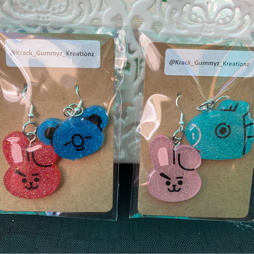 BTS Earrings - Custom